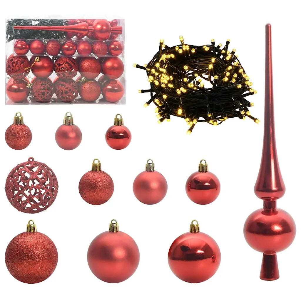 Albero di Natale artificiale con 150 LED Verde 120 cm 3394996