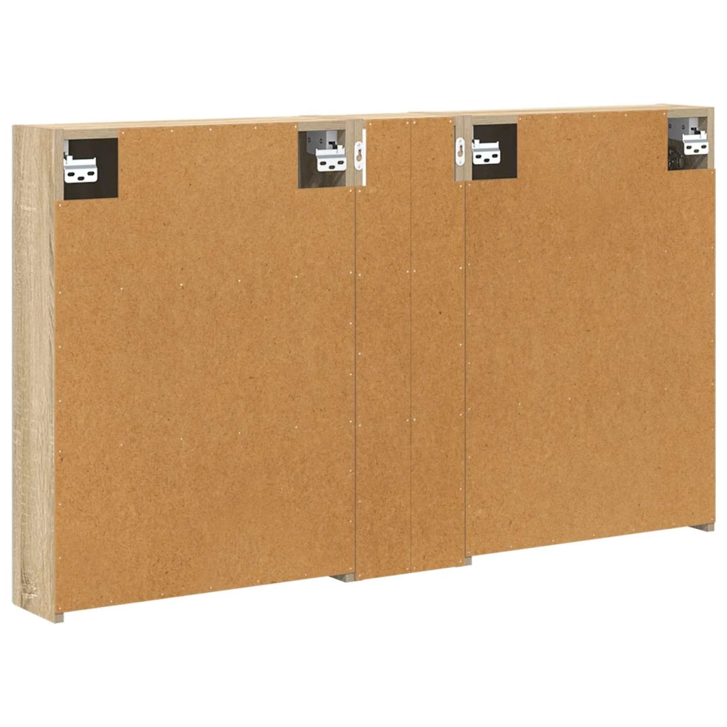Set di Armadi da Bagno con lo scaffale 3 pcs 120 x 14,5 x 70 cm 3403746