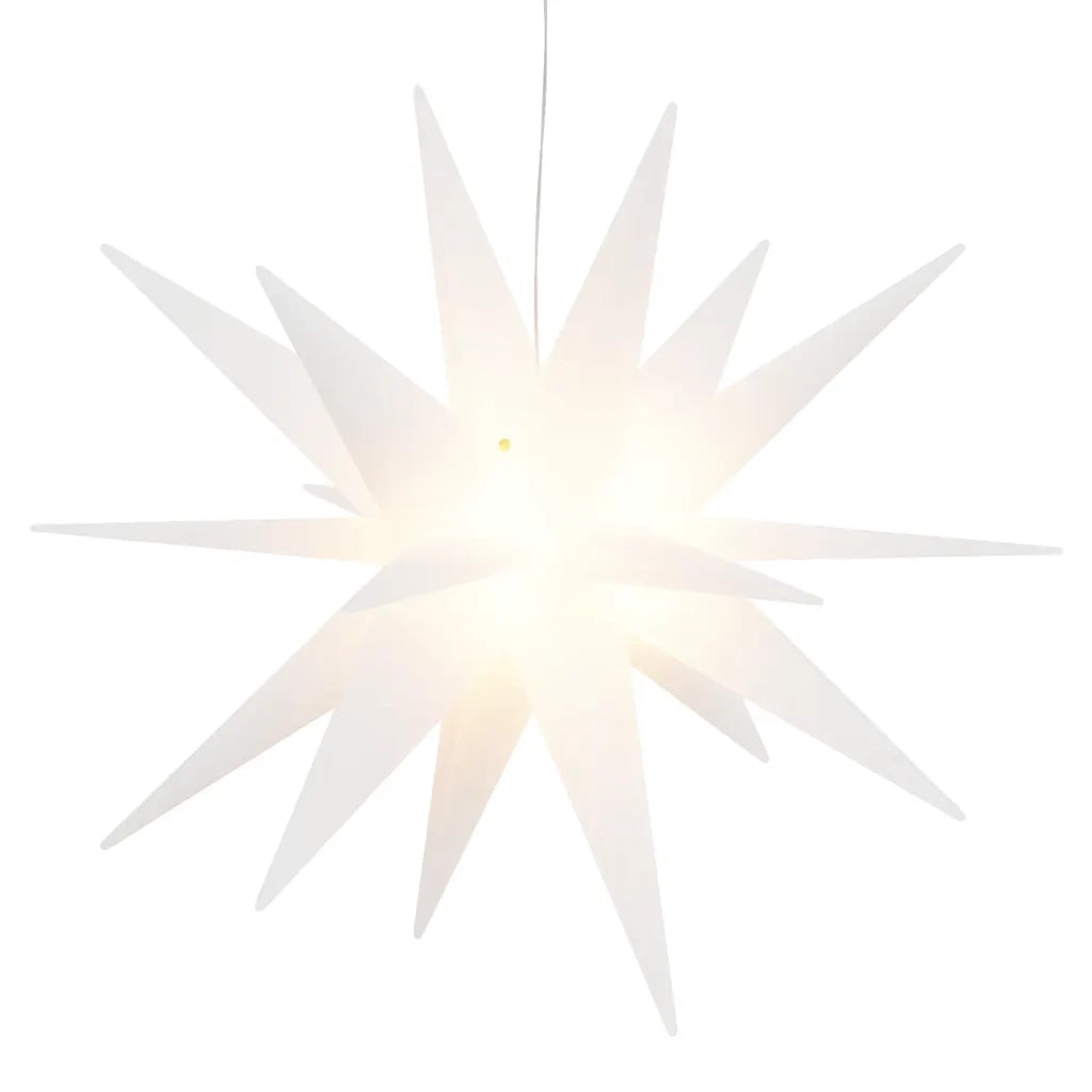 Luce di Natale con LED Pieghevole Bianca 57 cm CFW6344881