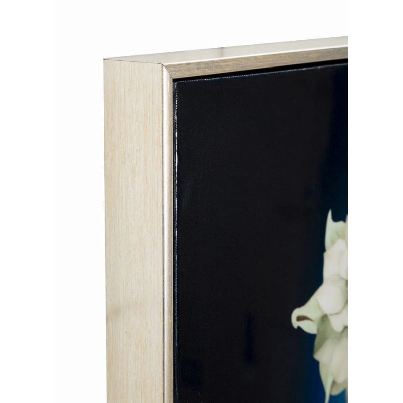 Dipinto Su Tela Laccato Isabel Con Cornice -b- cm 72x4x102