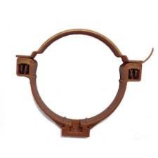 Gronda pvc color rame d.080 - co llare