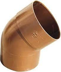 Gronda pvc color rame d.080 - cu rva 45