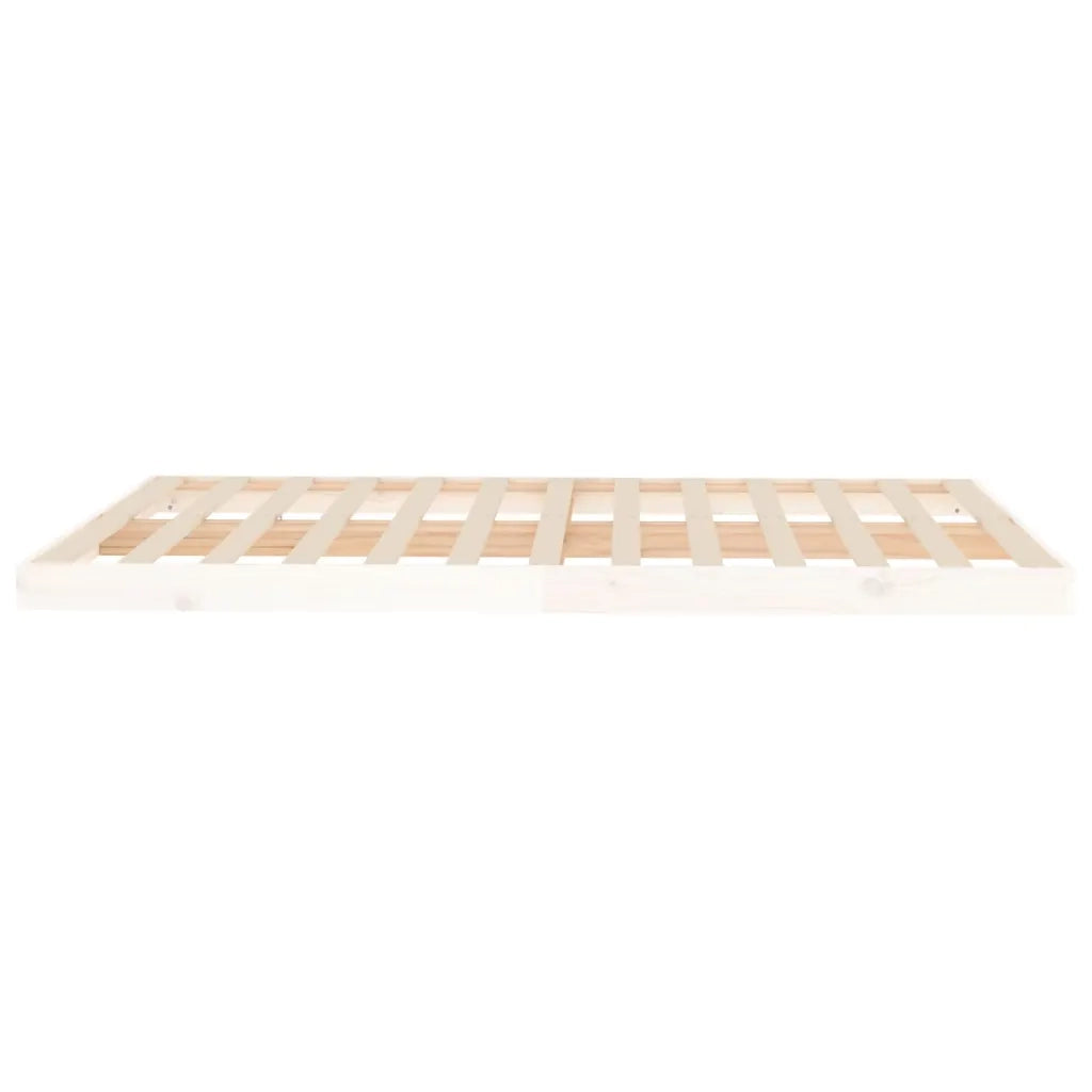 Giroletto Bianco 140x200 cm in Legno Massello di Pino cod mxl 50485