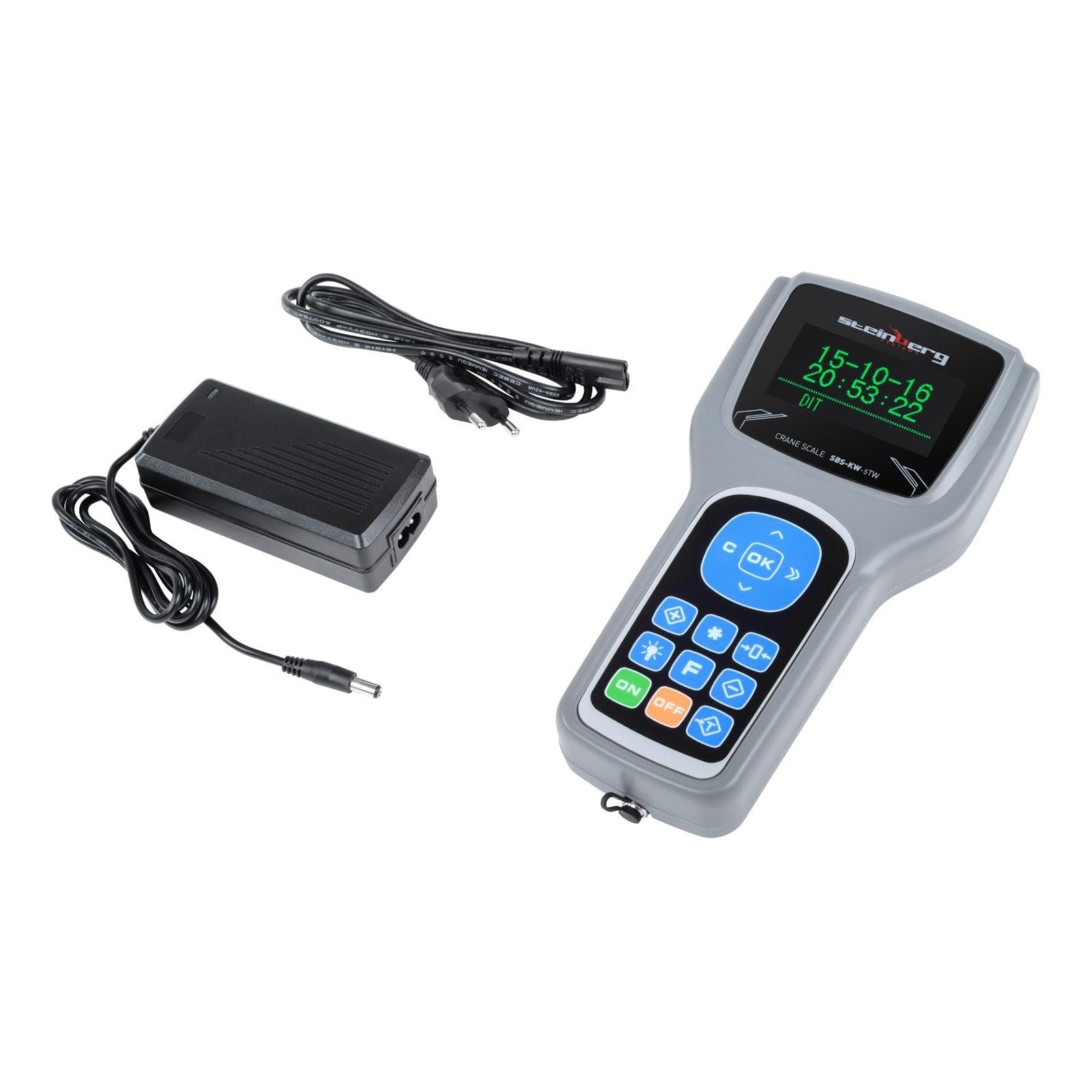 Pesatrice industriale professionale a gancio 10t / 2kg - con telecomando 3414112