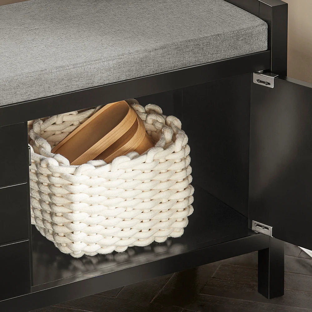SoBuy Panca scarpiera 91x31x50cm FSR63-II-SCH
