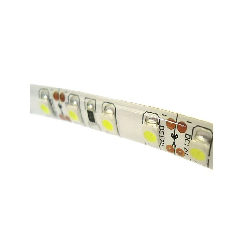 Bobina Striscia Led Sfondo Bianco Biadesivo Siliconato 40W 12V Bianco Neutro 4500K