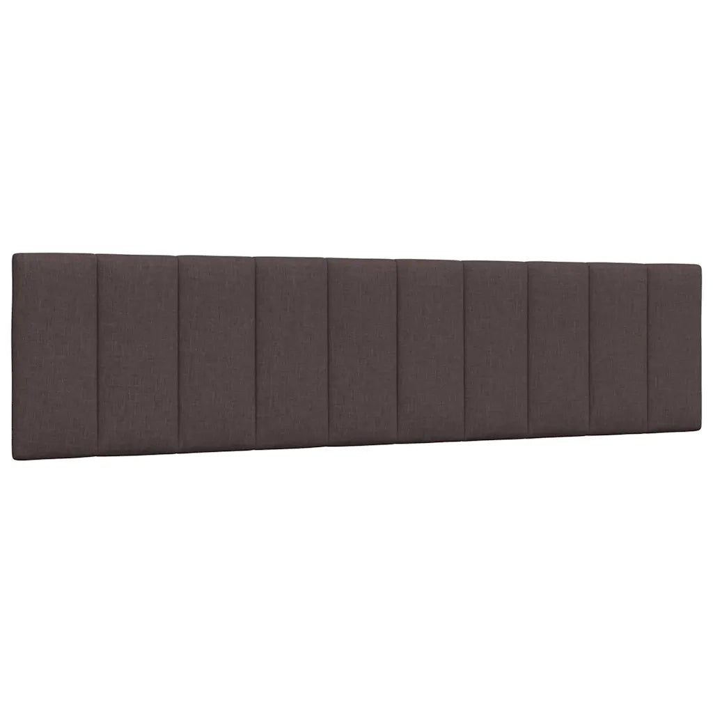 Giroletto senza Materasso Hanko Marrone Scuro 200x200 cm in Tessuto 3310485