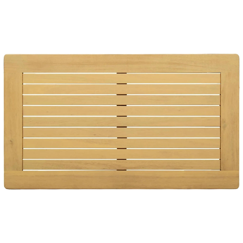 Tavolino da salotto Acacia chiaro 70 x 40 x 36 cm 42026783