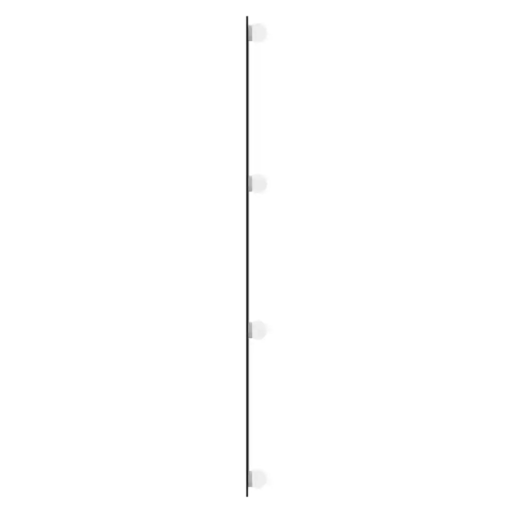 Specchio da Parete con Luci LED-Specchio a Muro-Specchio Decorativo 40x100 cm Vetro Rettangolare