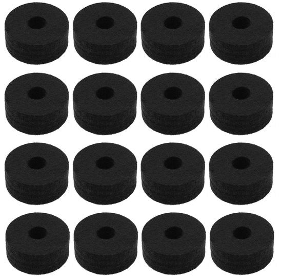 Panno di allenamento per tamburi - 16 pezzi - Accessori per tamburi Jazz - Leggero - Sostenibile - 35x15mm - Panno per tamburi