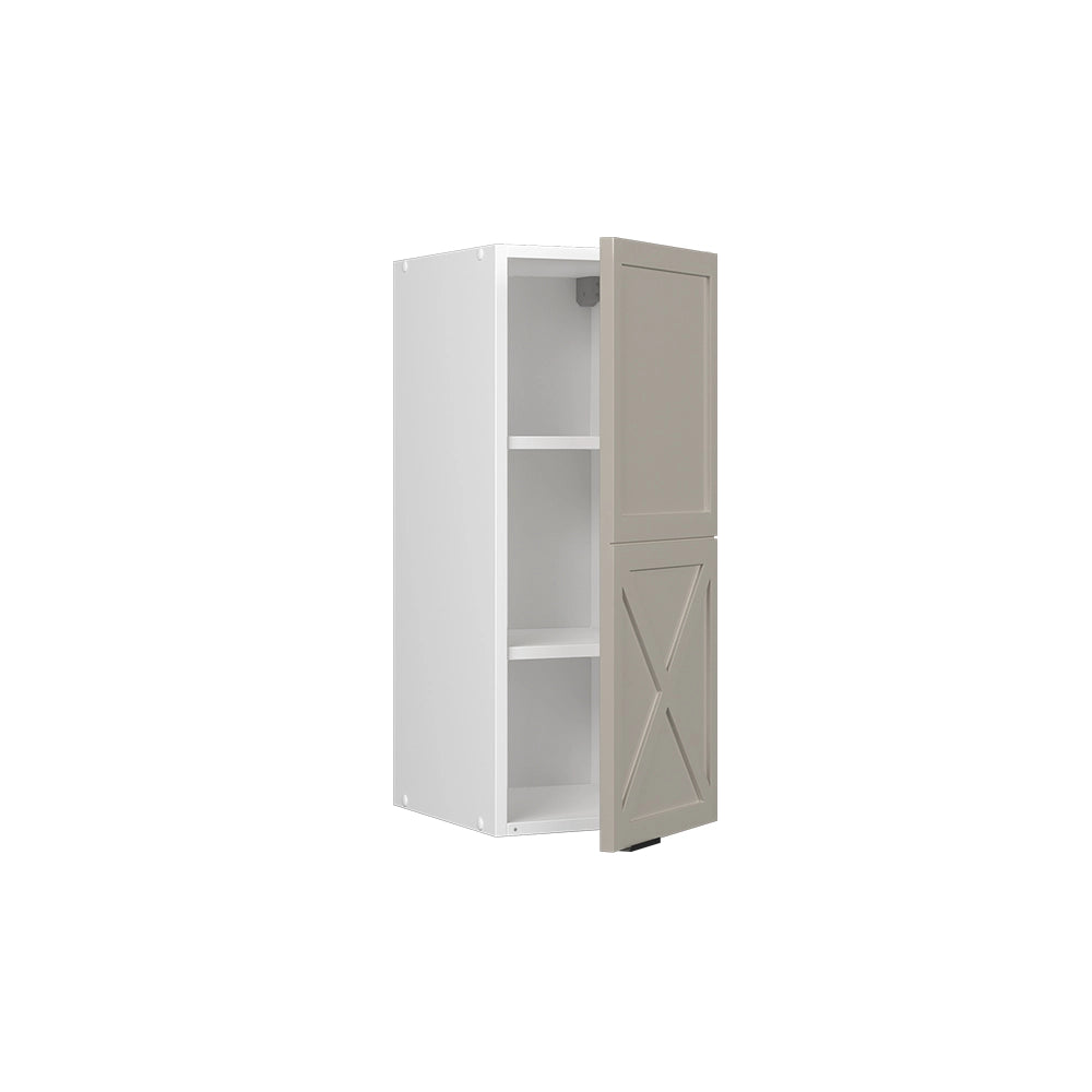 Vicco Pensile da cucina GrigioBeige 30 cm