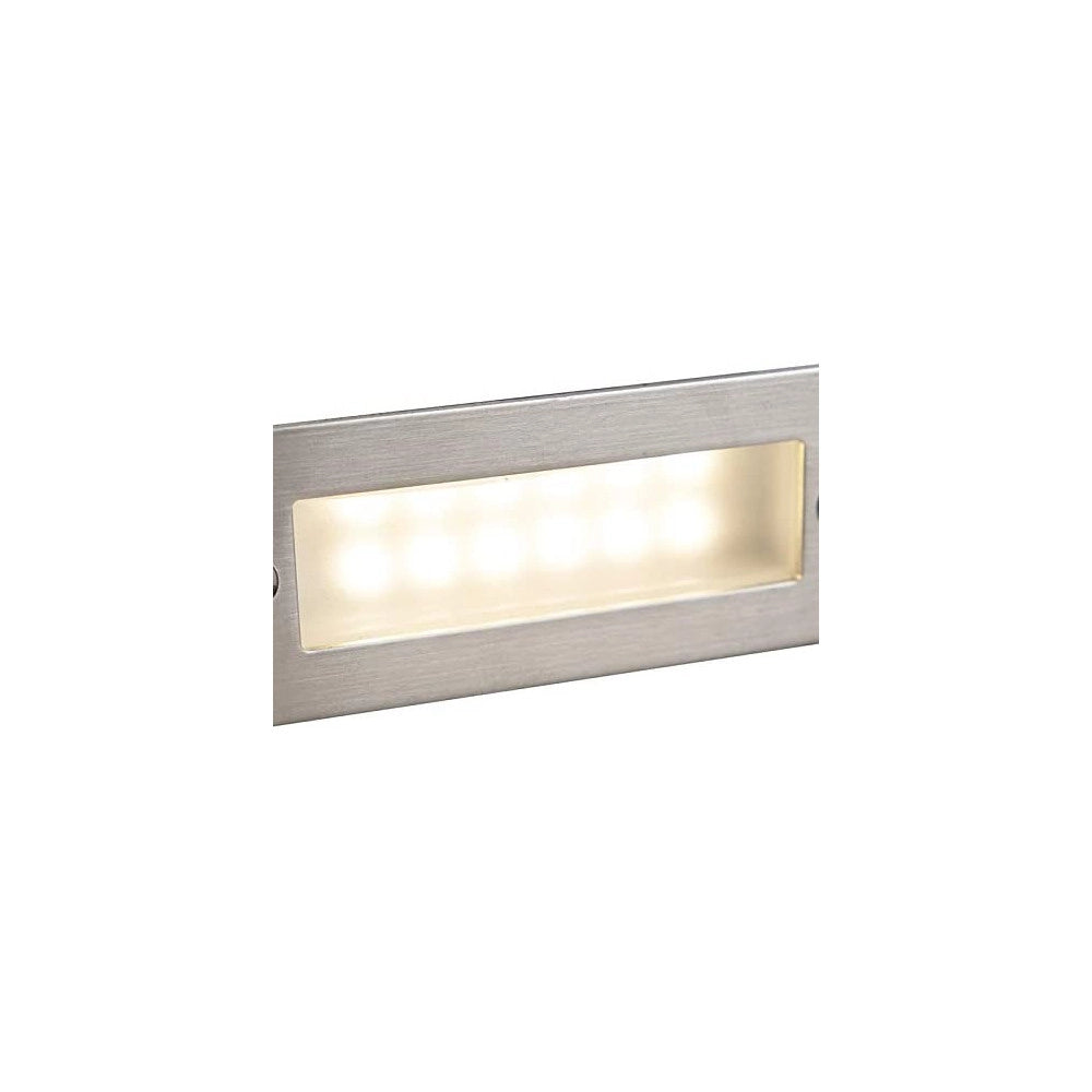 Trade Shop - Faretto Luce Led 1w Segnapasso Segnapassi Calpestabile Esterno Interno -