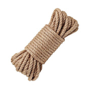 Trade Shop - Corda Fune Canapa Multiuso Intrecciata Giardino Lunghezza 10m Diam 6mm -