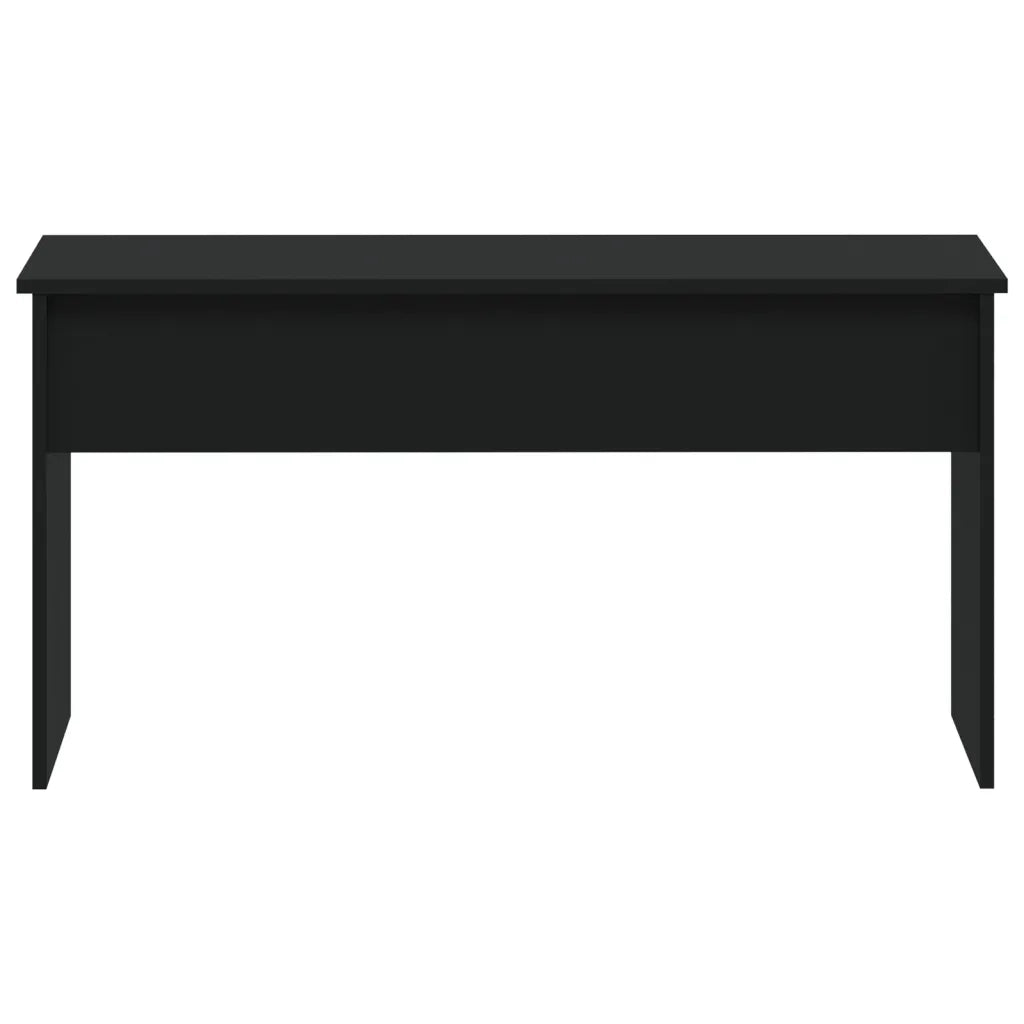 Tavolino da Salotto Nero 102x50,5x52,5 cm in Legno Multistrato 809630