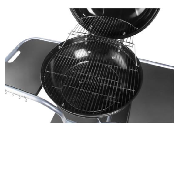 Fieldmann barbecue a carbone da giardino fzg 1014 con coperchio termostato colore nero - FZG_1014