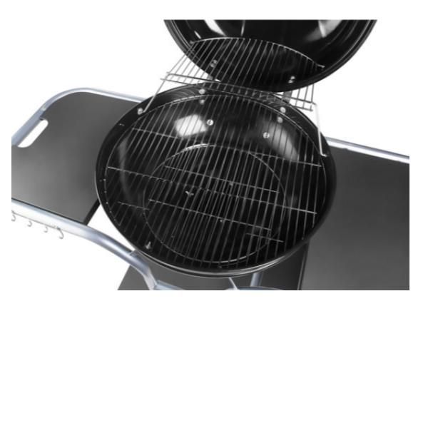 Fieldmann barbecue a carbone da giardino fzg 1014 con coperchio termostato colore nero - FZG_1014