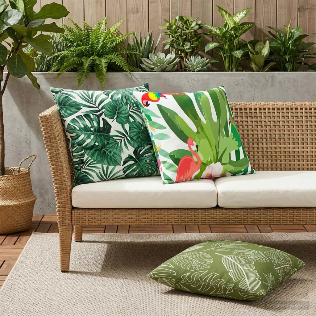 Federa 2 pcs HEERLEN Multicolore 65 x 65 cm Poliestere 913015