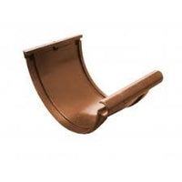 Gronda pvc color rame d.080 - gi unzione semplice