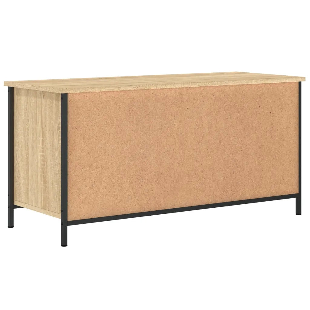 Mobile Porta TV Rovere Sonoma 100x40x50 cm in Legno Multistrato 832764