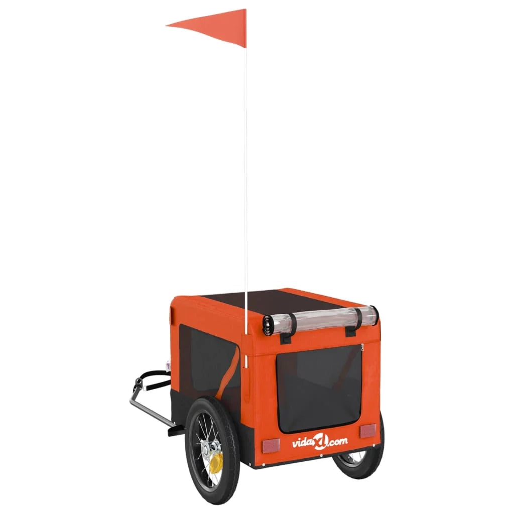 Rimorchio/carrello per animali domestici arancione 02_0044345