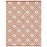 IDMarket - Tappeto per esterni BAHAMAS terracotta 270 X 370 CM