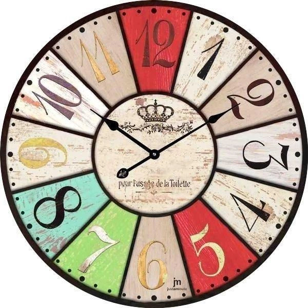 Lowell 14850 orologio da parete e da tavolo Cerchio Multicolore