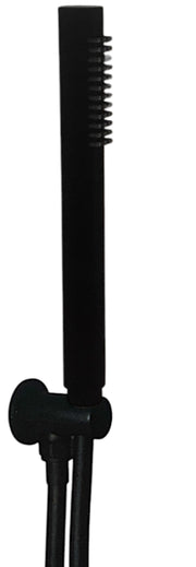 Set doccia nero opaco completo