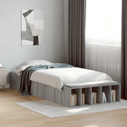Giroletto-Struttura Letto Grigio Sonoma 75x190 cm in Legno Multistrato 987758