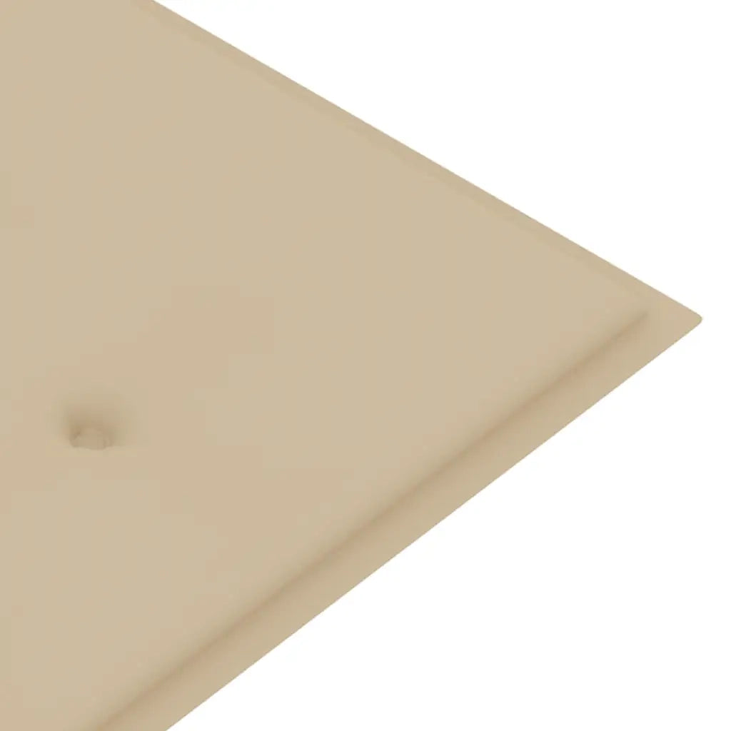 Panchina da Giardino 3 Posti e Cuscino 150cm Massello Eucalipto 3060999
