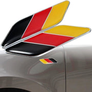 Sticker Badge emblemi 3D di bandiera olandese per Auto Truck Bike Laptop - Set da 2 pezzi