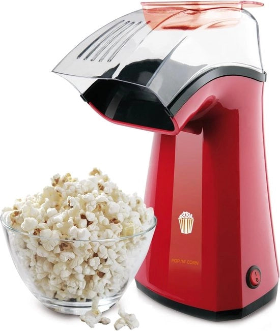 Macchina per fare popcorn - 1100W - Senza olio o burro - Ideale per una festa
