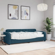 Divano Letto con Materasso Blu 80x200 cm in Vellutocod mxl 98452