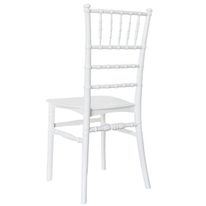 Set 2 Sedie 39x40x91 cm di Chiavari Design Classico Bianche