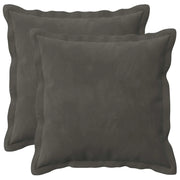Cuscino con cuscino HOUTEN 2 pz Grigio Scuro Velluto 931849
