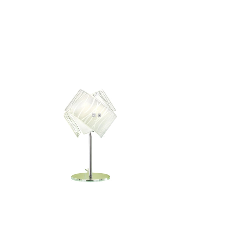 Lampade da tavolo Agnese bianca 1XE14 max 1X42W IP20 - Applique led da muro design moderno - Attacco E14