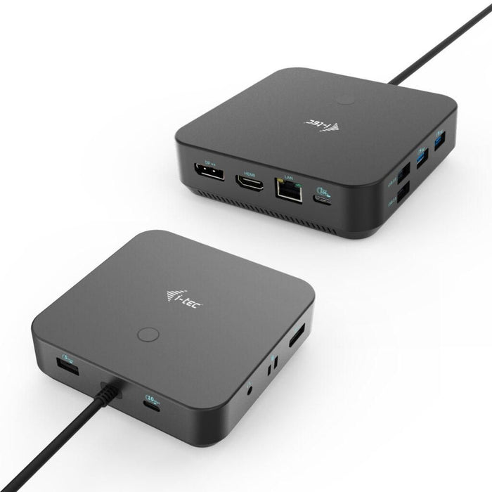 I-tec usb-c hdmi dual dp docking station with power delivery 100 w + universal charger 100 w - C31TRI4KDPDPRO100
