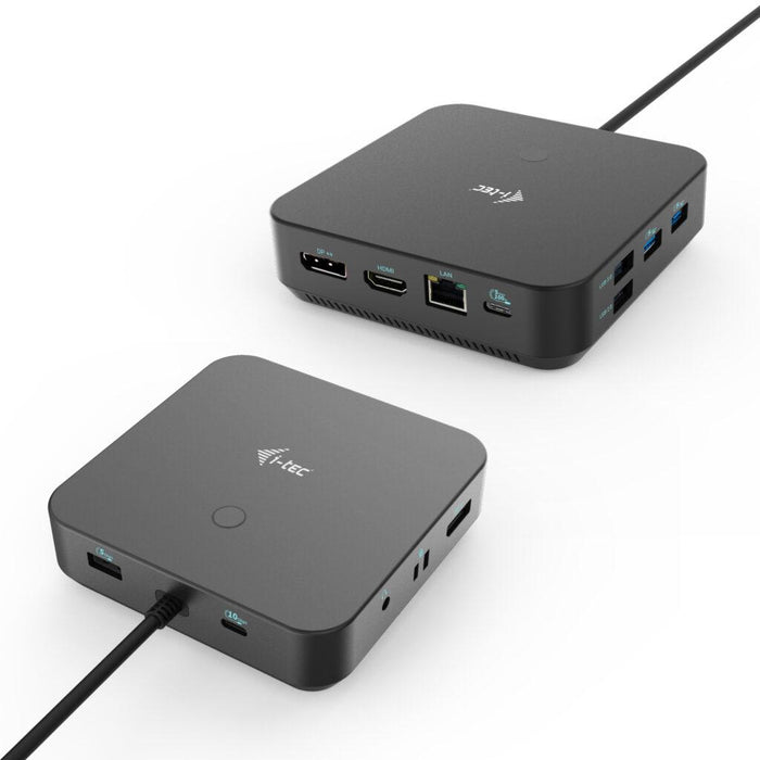 I-tec usb-c hdmi dual dp docking station with power delivery 100 w + universal charger 100 w - C31TRI4KDPDPRO100