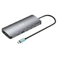 I-tec metal usb-c nano 3x display dock, 2x hdmi 1x usb-c video + power delivery 140w - C31NANOTRIPLEDOCKPD