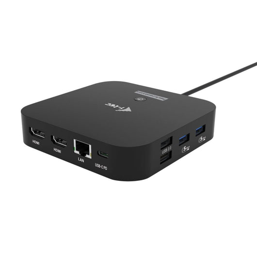 I-tec docking station usb-c dual hdmi con power delivery 100 w piu caricatore 100w - C31DUALHDMIDPD100