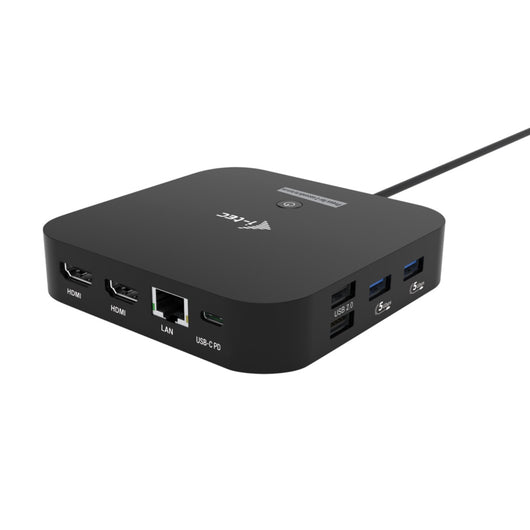 I-tec docking station usb-c dual hdmi con power delivery 100 w piu caricatore 100w - C31DUALHDMIDPD100