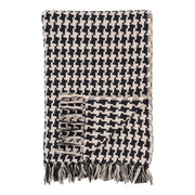 Plaid Side, Nero, Cotone, 180x130x0,5 cm
