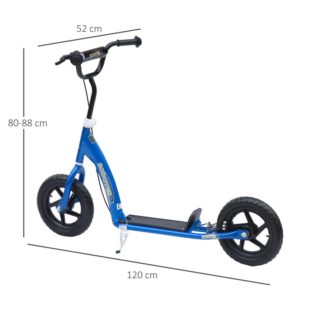 Scooter per Bambini con Freni e Ruote Grandi ¨C zephmum ¨C Blu