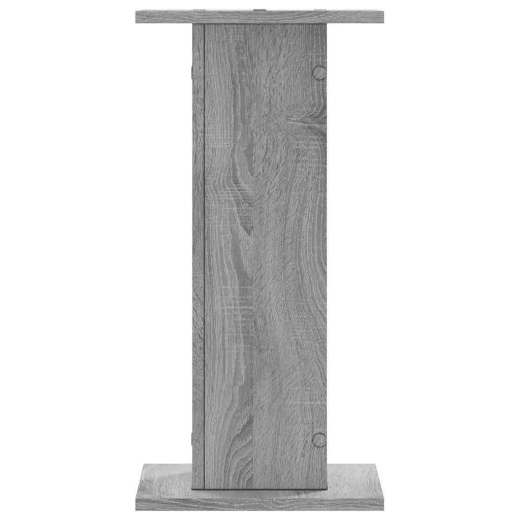 Supporti per piante | Sostegno per piante 2 pz Grigio Sonoma 30x30x60cm in Truciolato