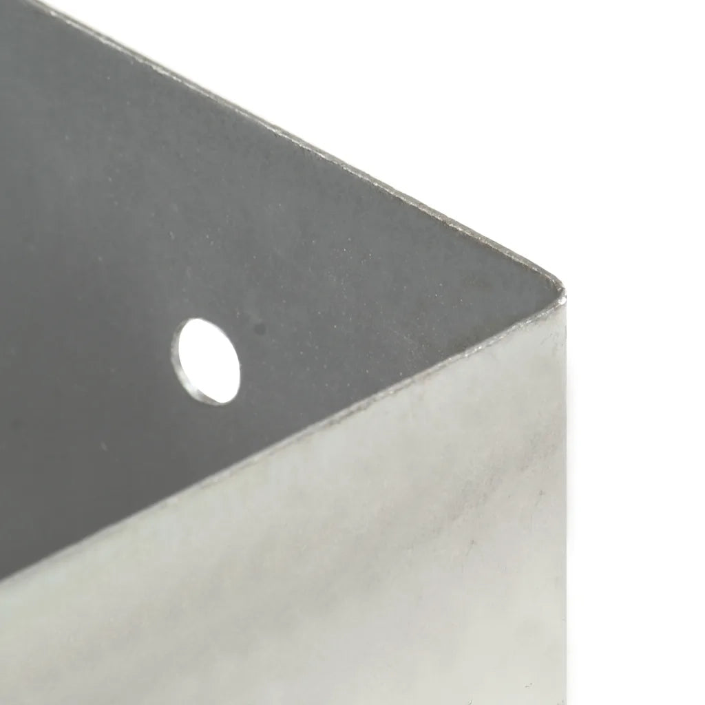 Ancoraggi Pali 4 pz in Metallo Zincato 141 mm 145452