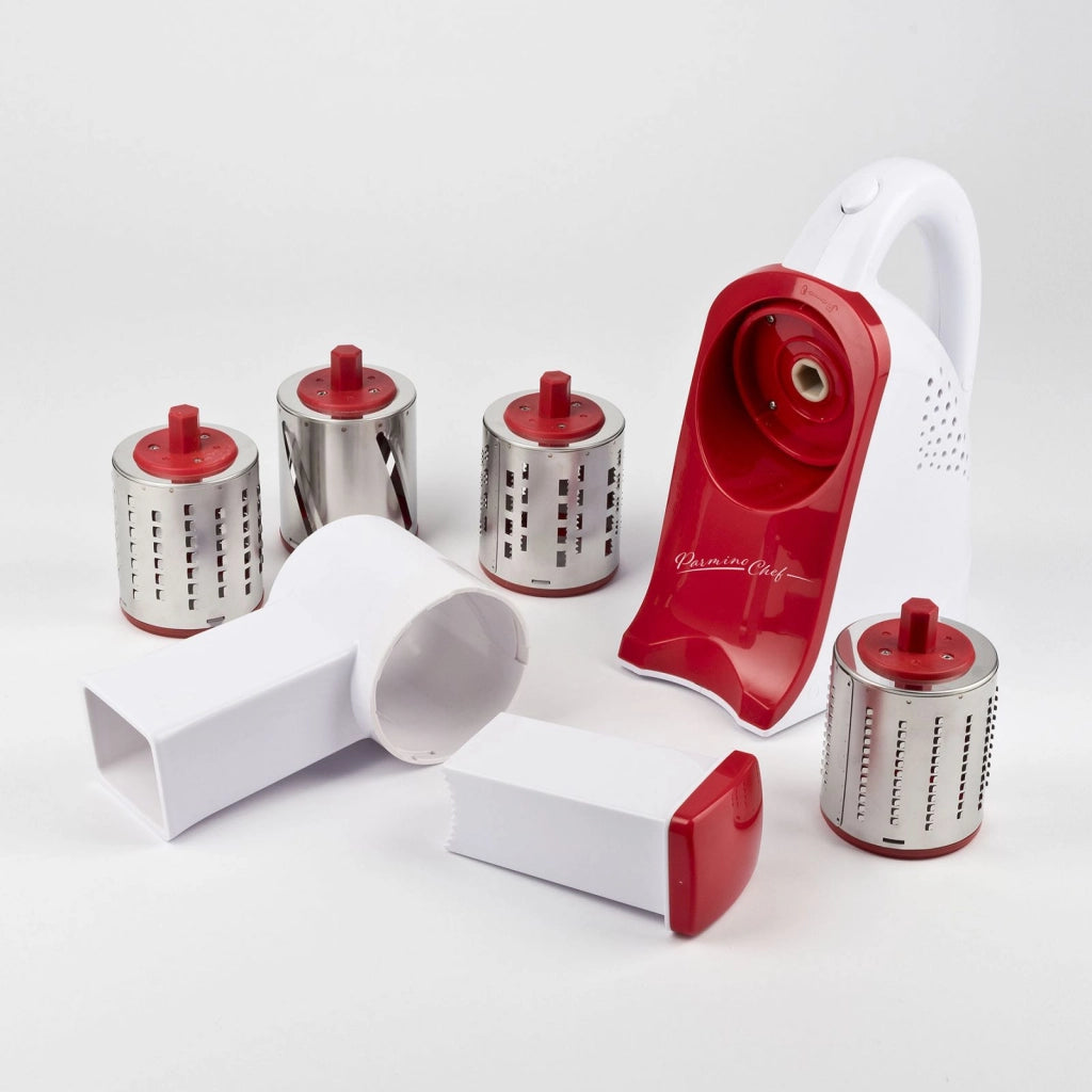 G3 ferrari g20133 parmino chef grattugia e affettaverdure elettrico, 240 w, plastica