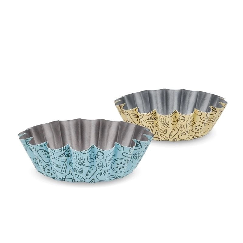 1 Pezzo Teglia Margherita Antiaderente Air Fry 20 cm 2 Colori