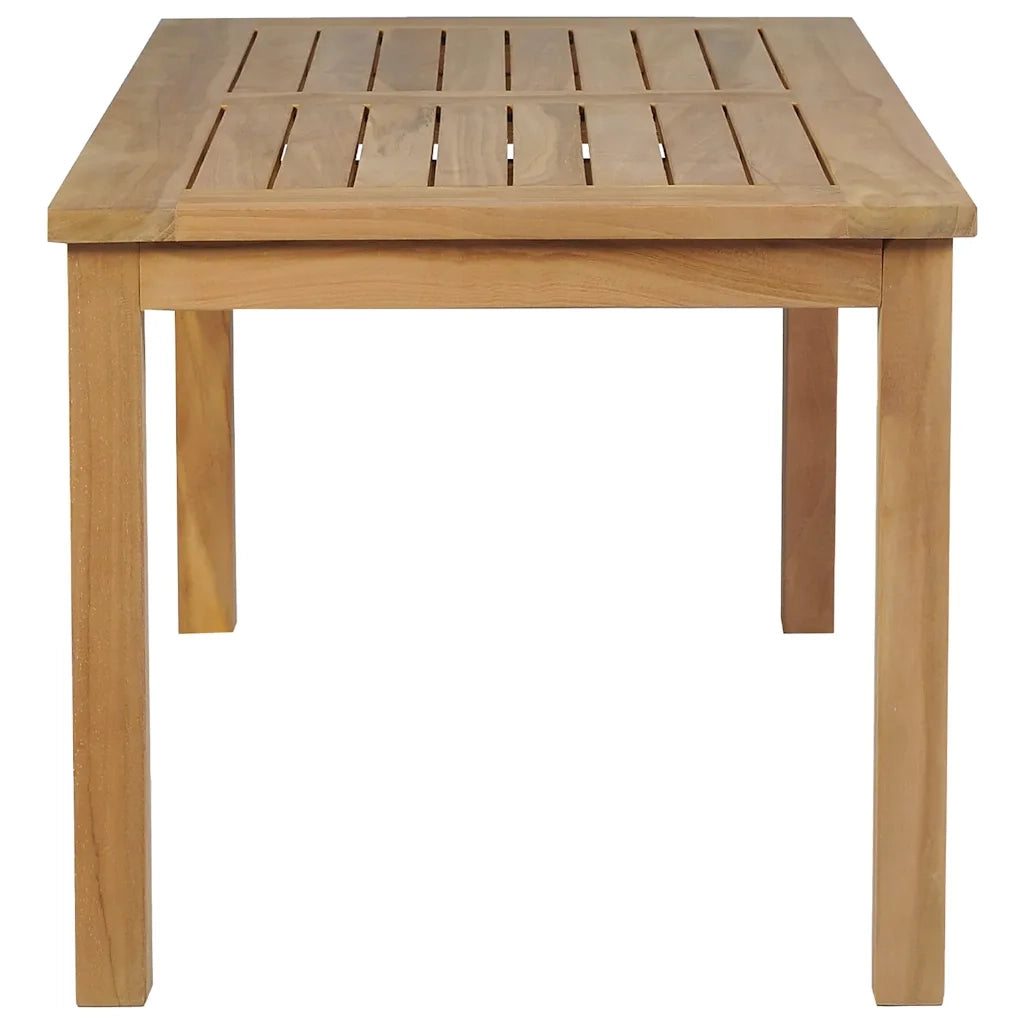 Tavolino da Salotto in Legno di Teak 90x50x45 cm 43253