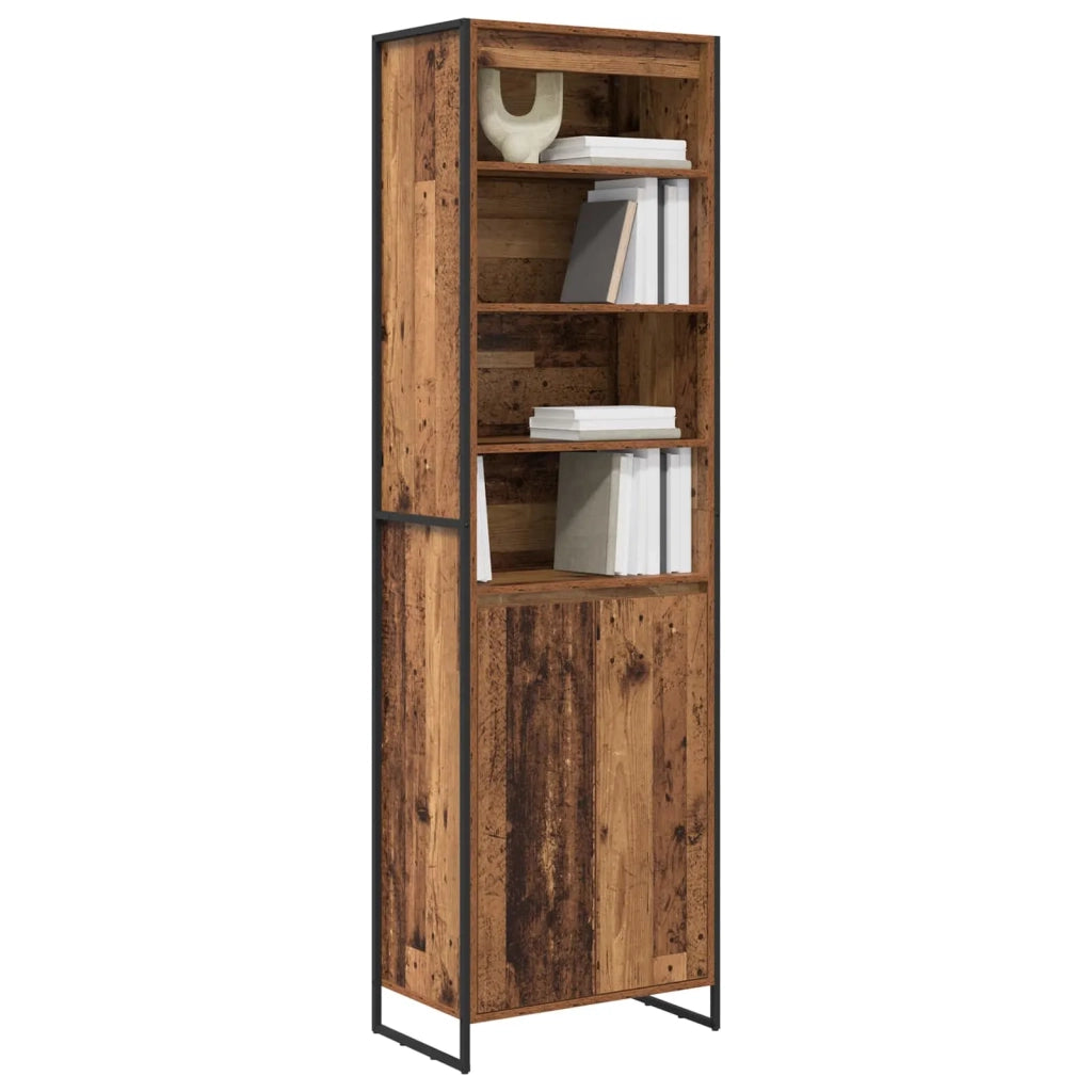 Credenza | Armadi alti Legno vecchio 60 x 36 x 200 cm Legno multistrato