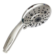 Trade Shop - Soffione Doccia Doccetta 3 Getti Ricambio Universale Attacco 3/4" Art. 82210 -