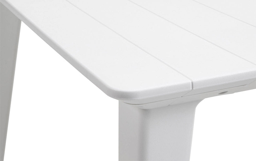 Tavolo da Giardino 157x98x74 cm in Resina Keter Lima 160 Bianco